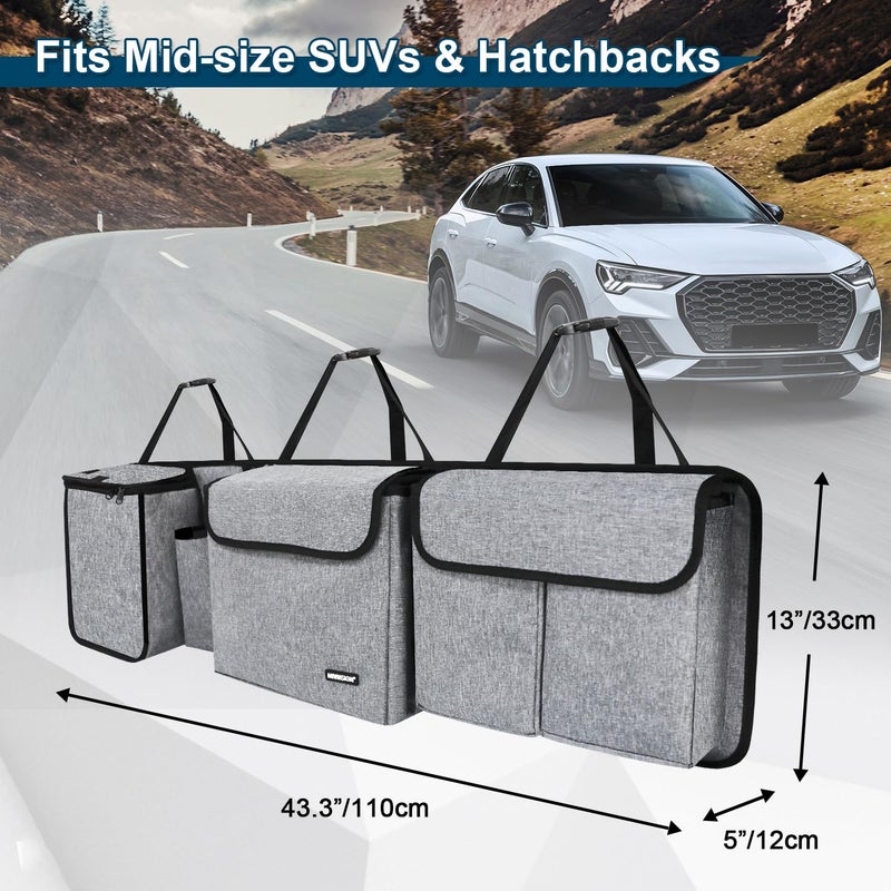 MARKSIGN Deluxe Trunk and Backseat Organizer for Medium or large size SUVs & RVs, Detachable Storage Modules with Built-in Cooler, Patent Pending - Image 2